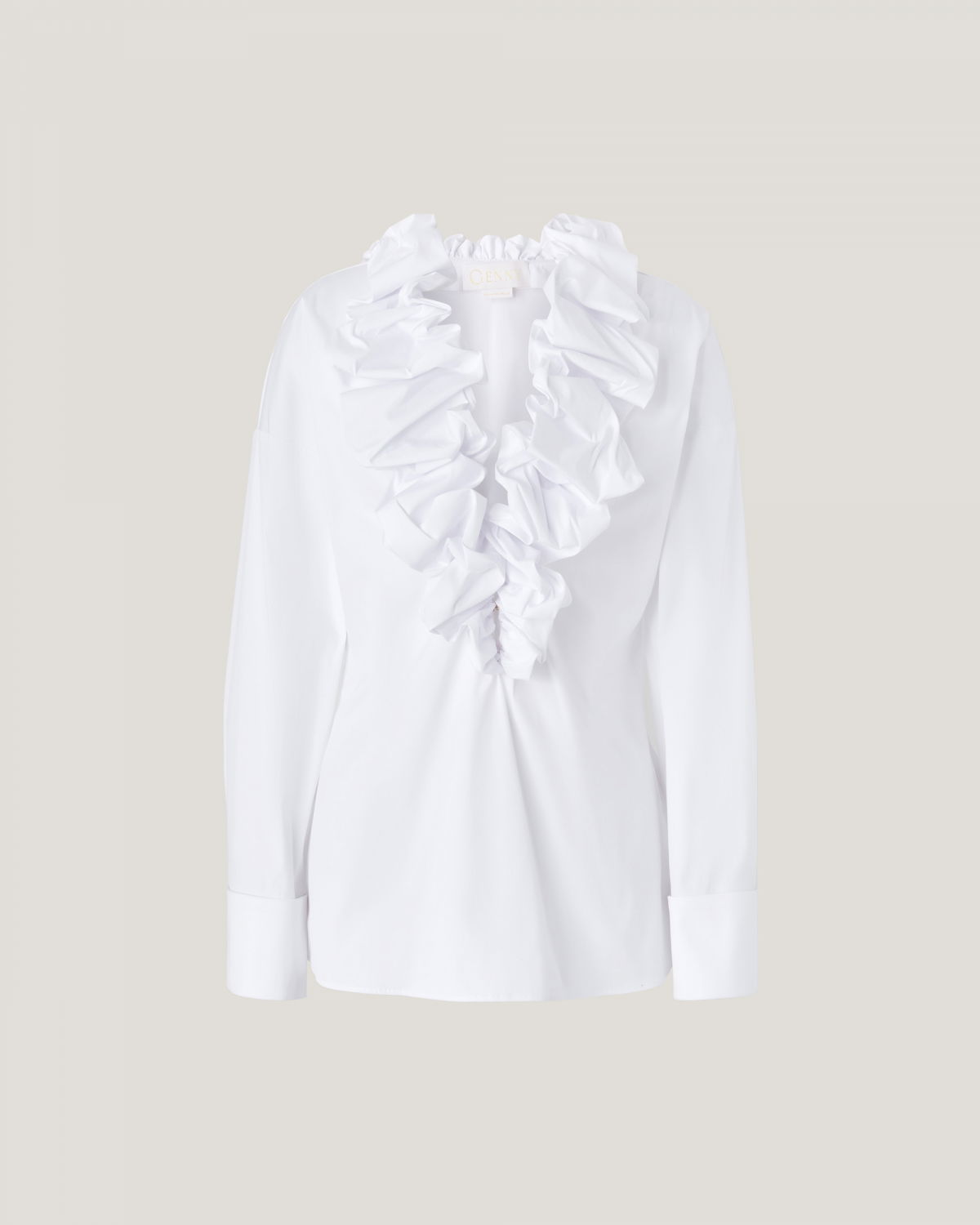 Ruffled collar blouse | hide_category | Genny