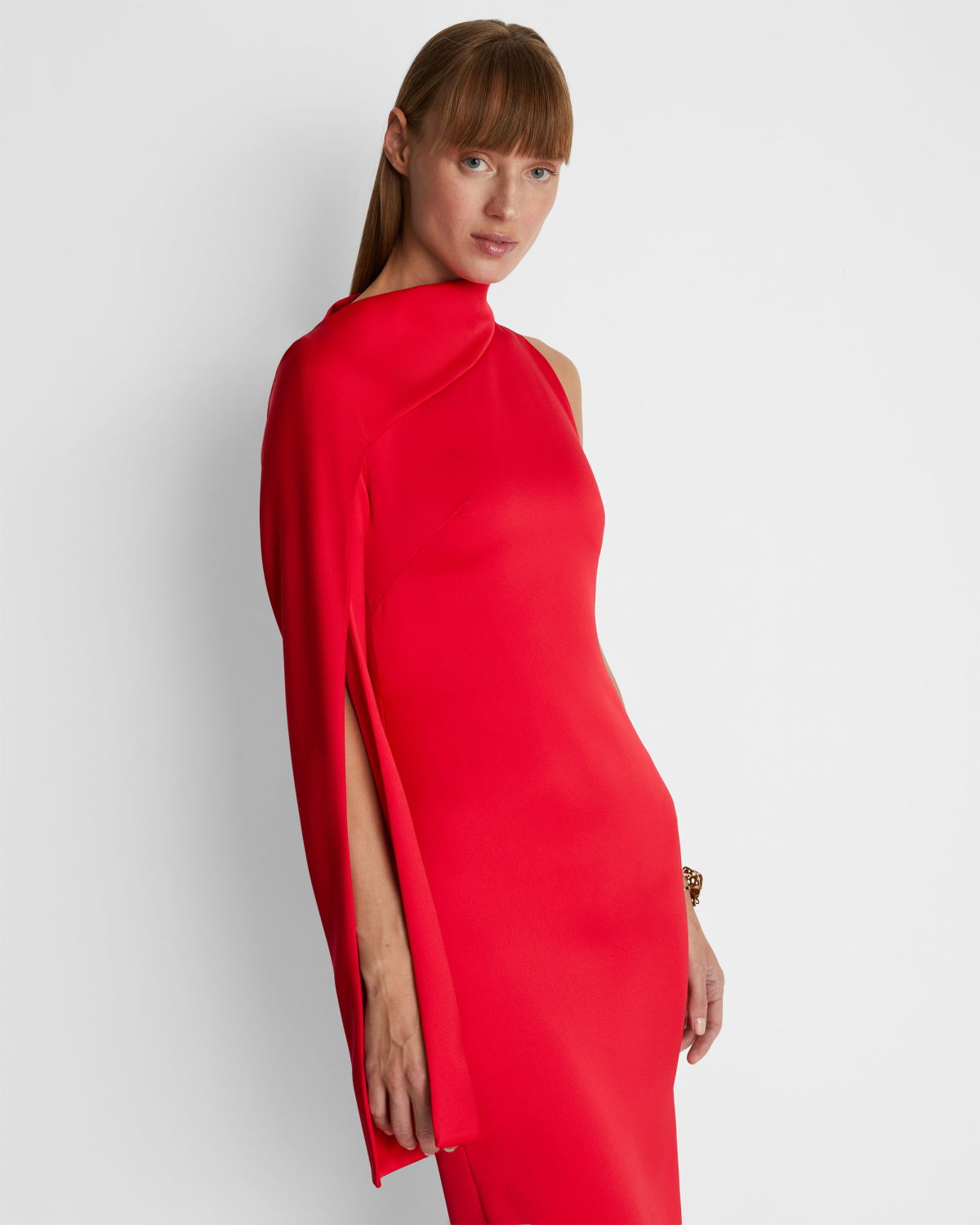 Long dress with petal sleeves | -40%, Sale | Genny