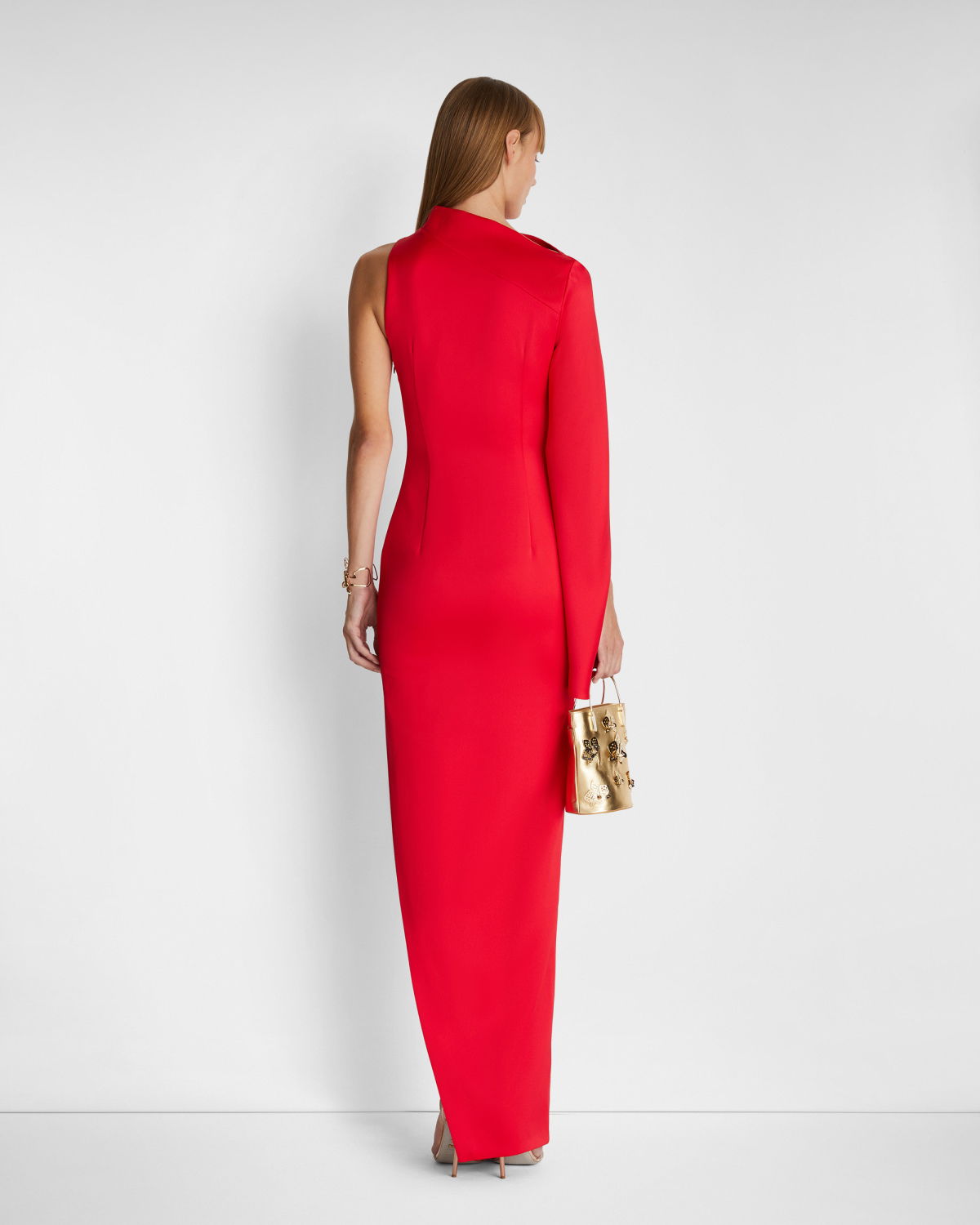 Long dress with petal sleeves | -40%, Sale | Genny