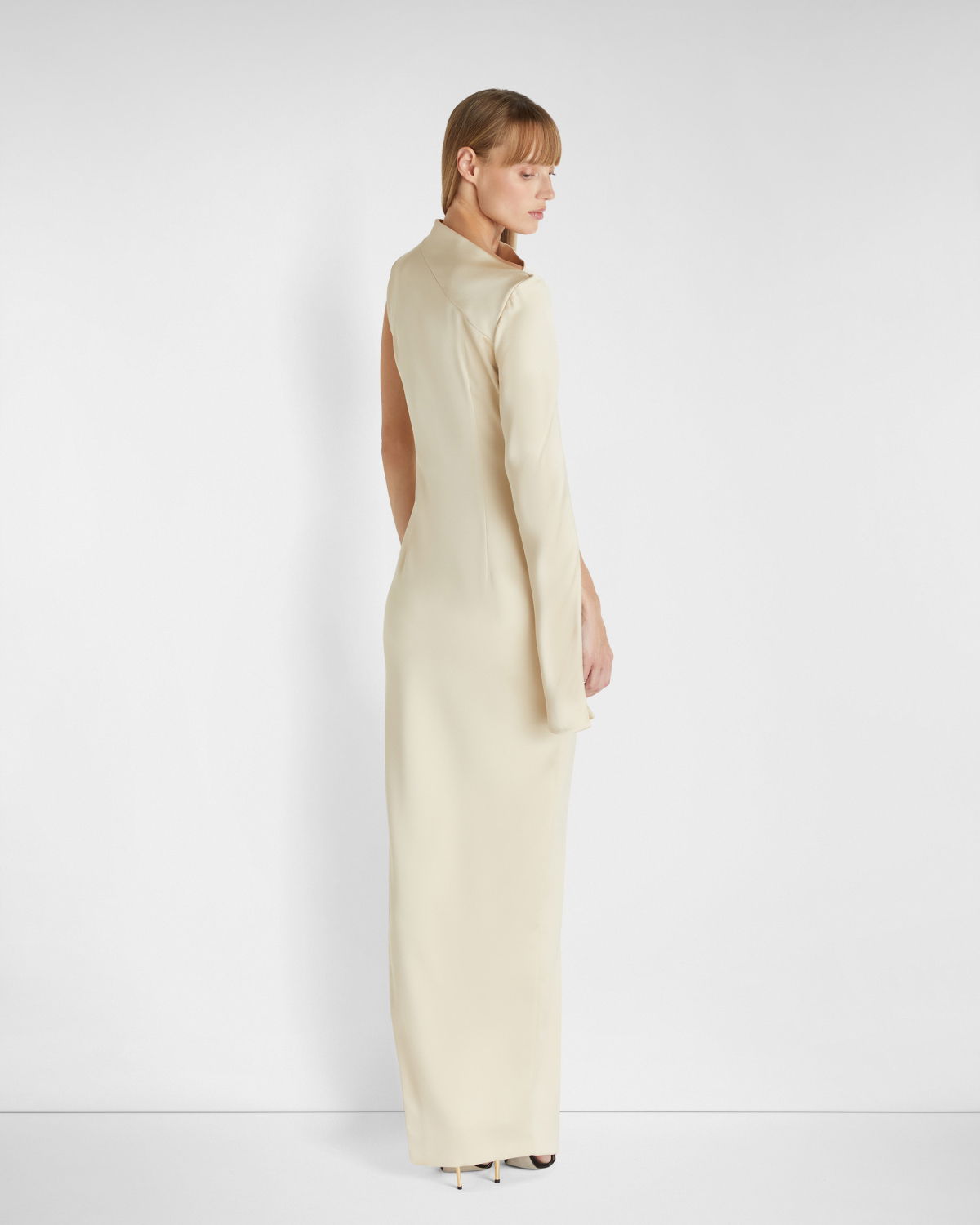 Long dress with petal sleeves | -40%, Sale | Genny