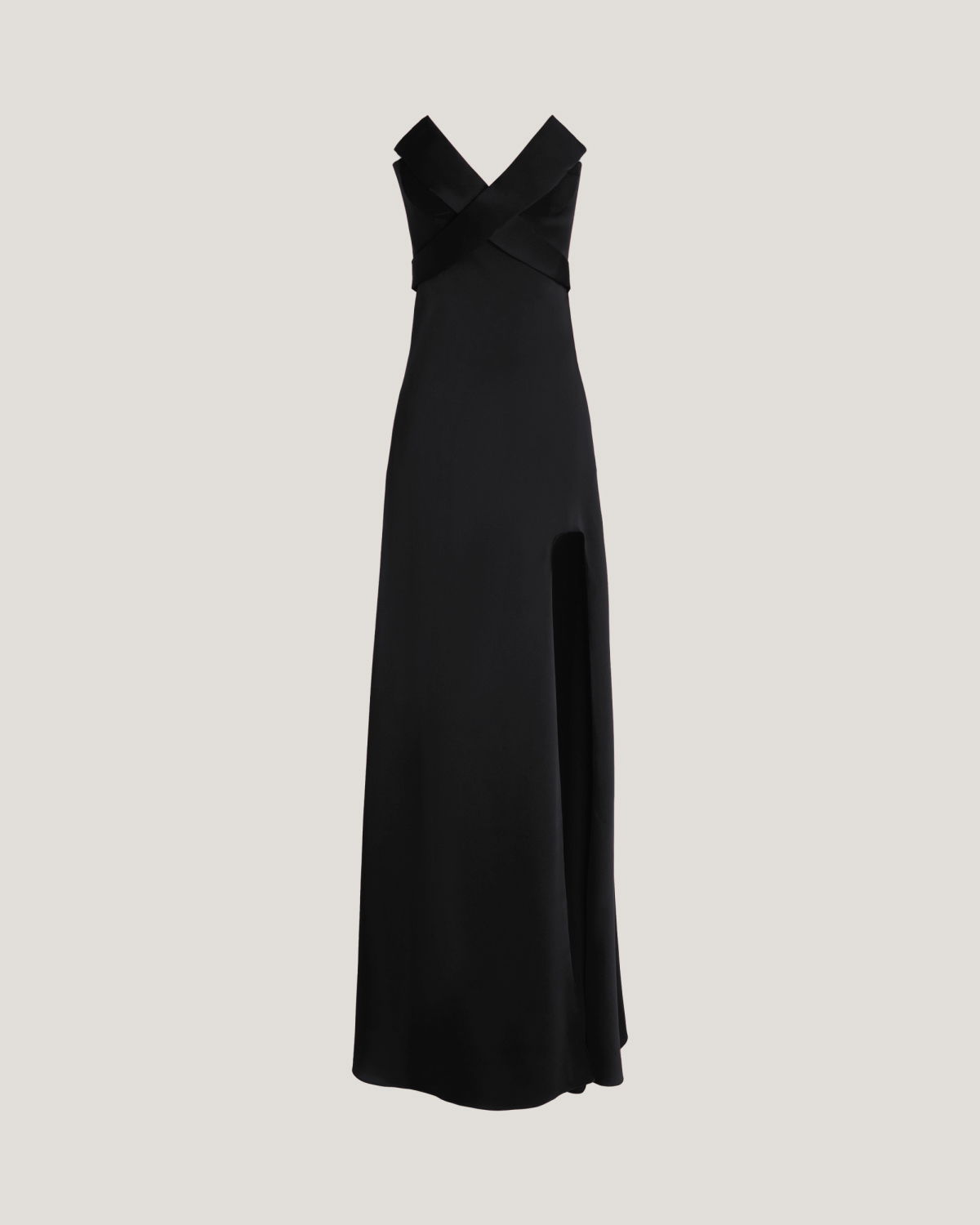 Long Dress with X Insert | | Genny