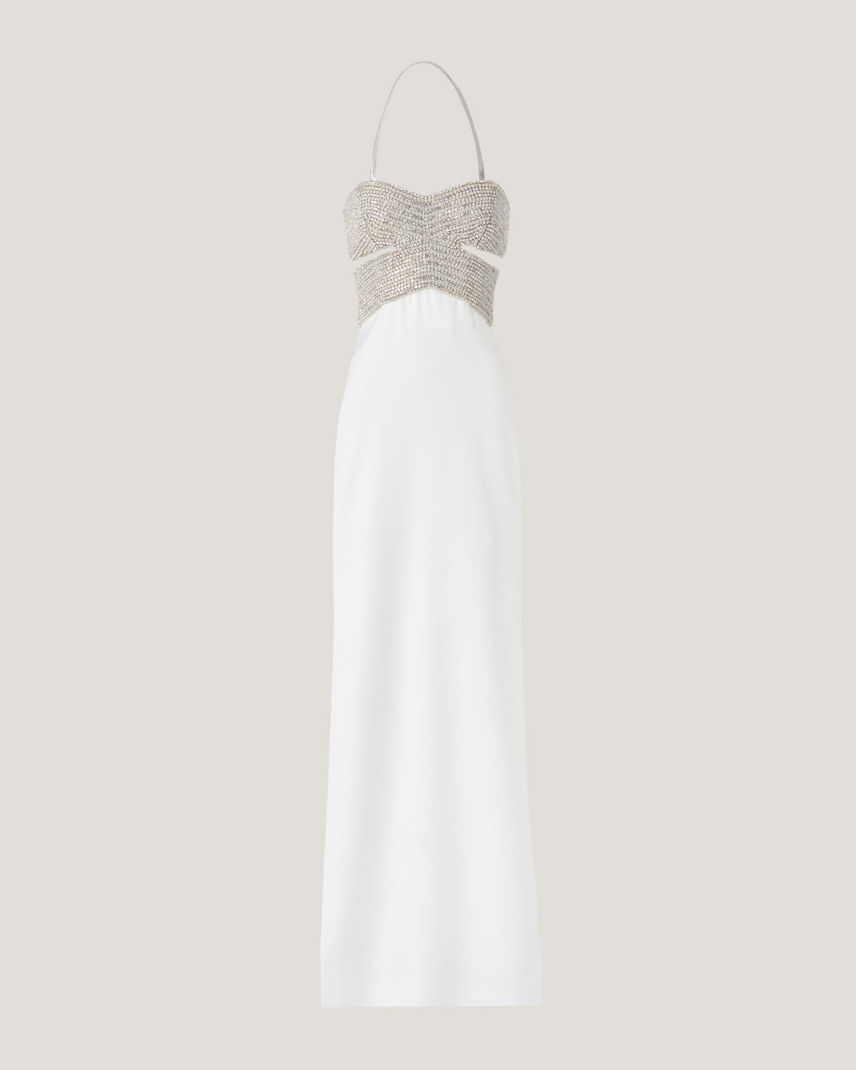 Embroidered long dress with cut-out | -40%, Sale | Genny