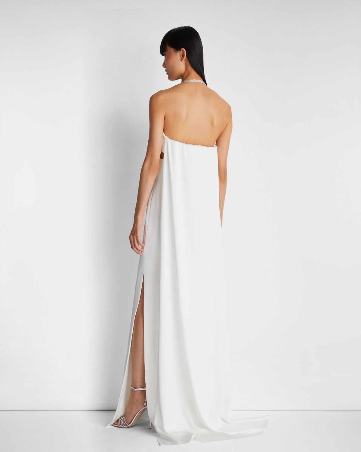 Embroidered long dress with cut-out | -40%, Sale | Genny