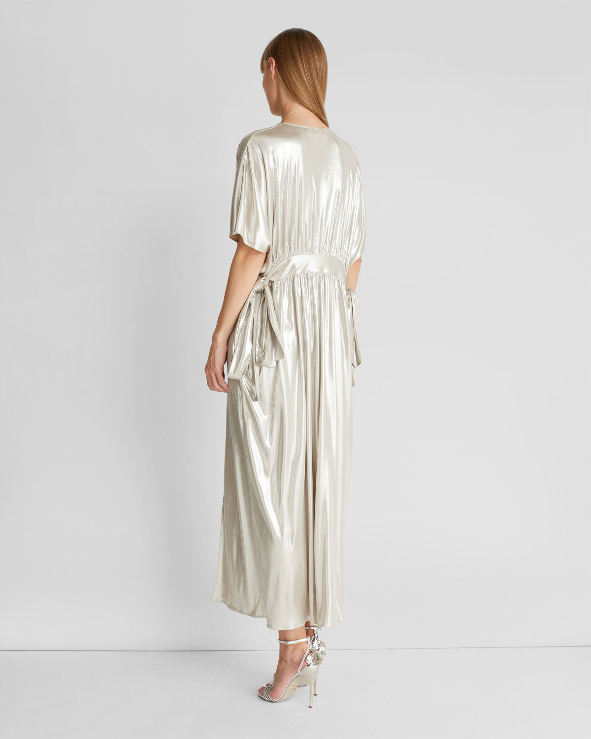 Draped viscose dress | -40%, Sale | Genny