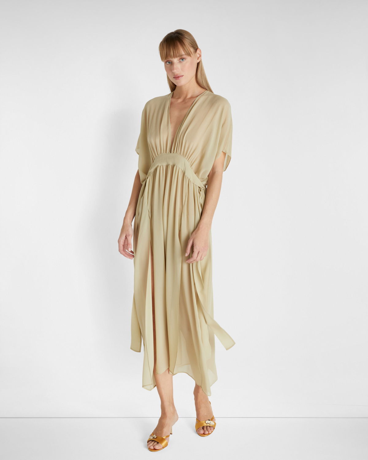 Draped silk dress | -40%, Sale | Genny