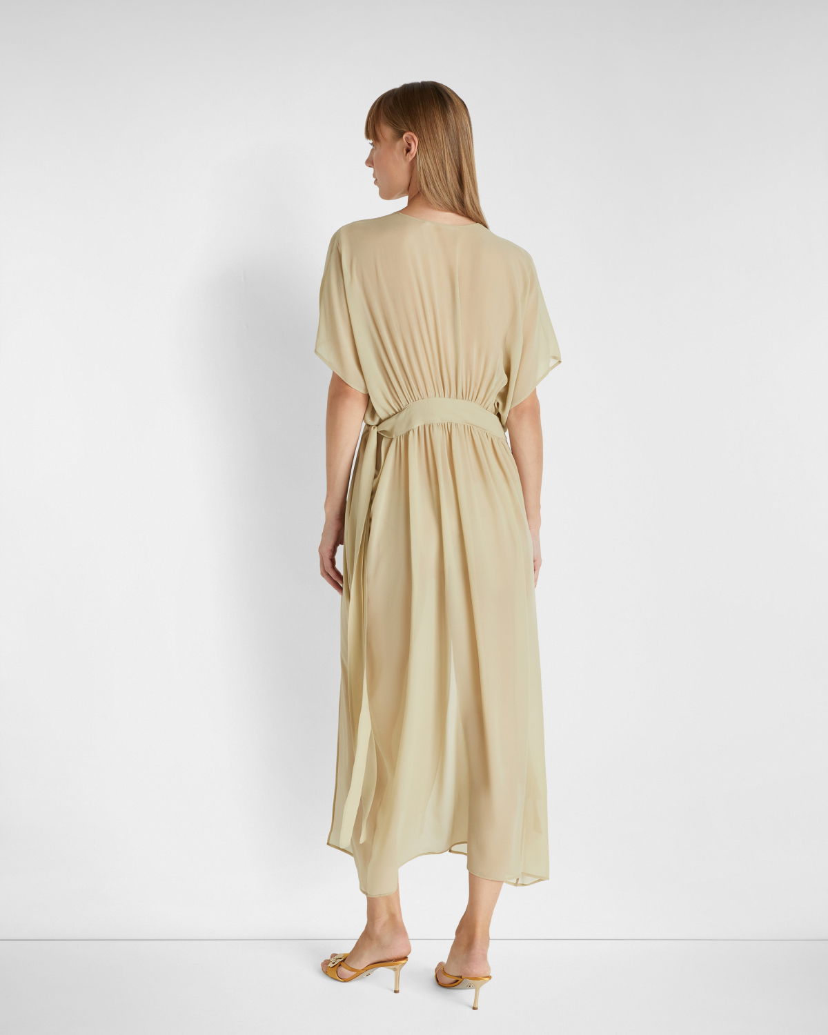 Draped silk dress | -40%, Sale | Genny