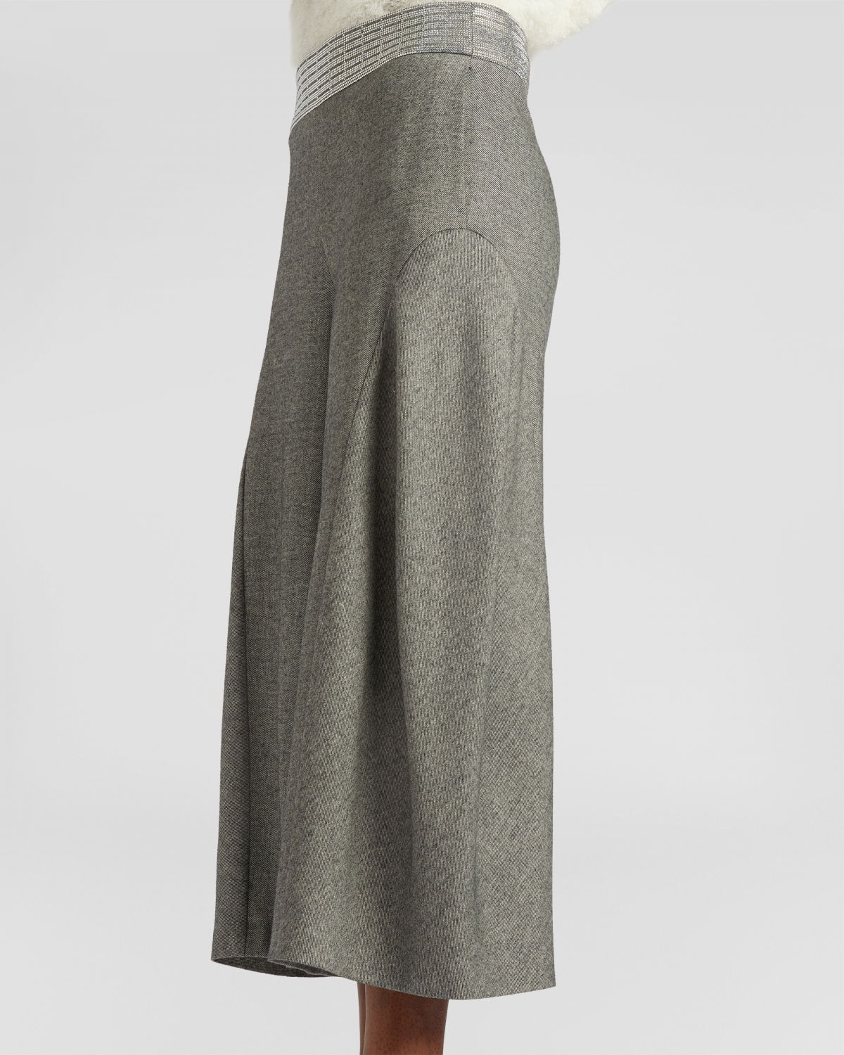 Wide cropped pants | Skirts & Trousers, Fall Winter 2024-25 Collection, Ready to Wear, New Arrivals | Genny