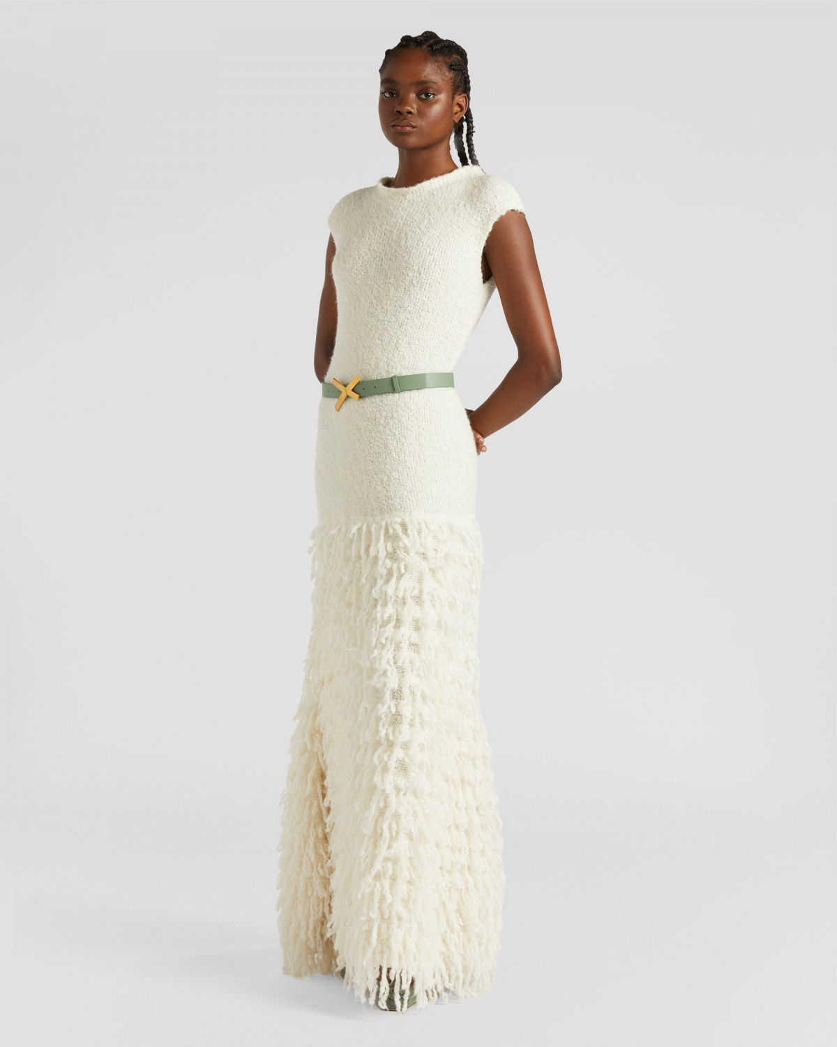 Alpaca dress | Dresses & Jumpsuits, Knitted dresses, Knitted tops, Dresses, Knitwear, Ceremony dresses, Fall Winter 2024-25 Collection, Ready to Wear, New In | Genny