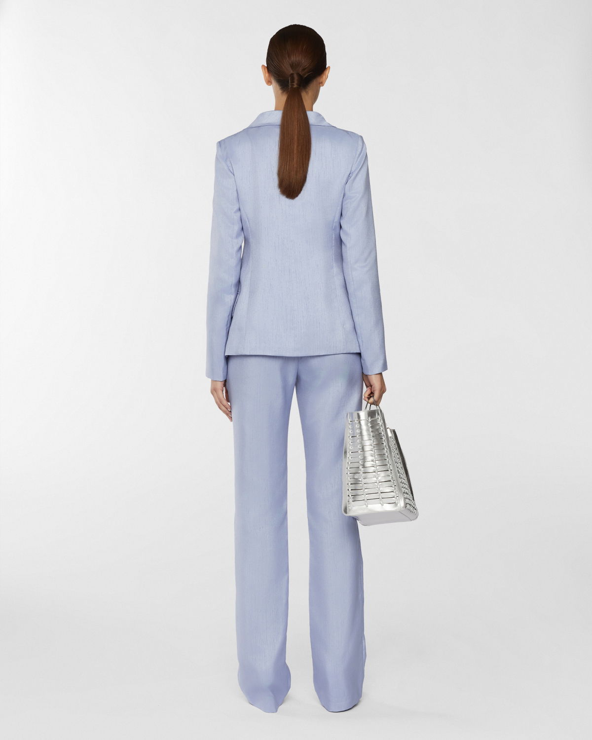 Shantung tailored pants | Resort 2025 Collection | Genny