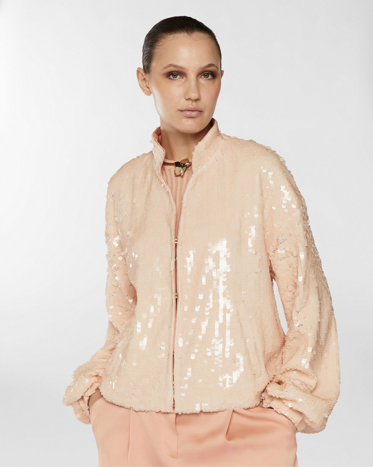 Bomber in paillettes | Collezione Resort 2025 | Genny