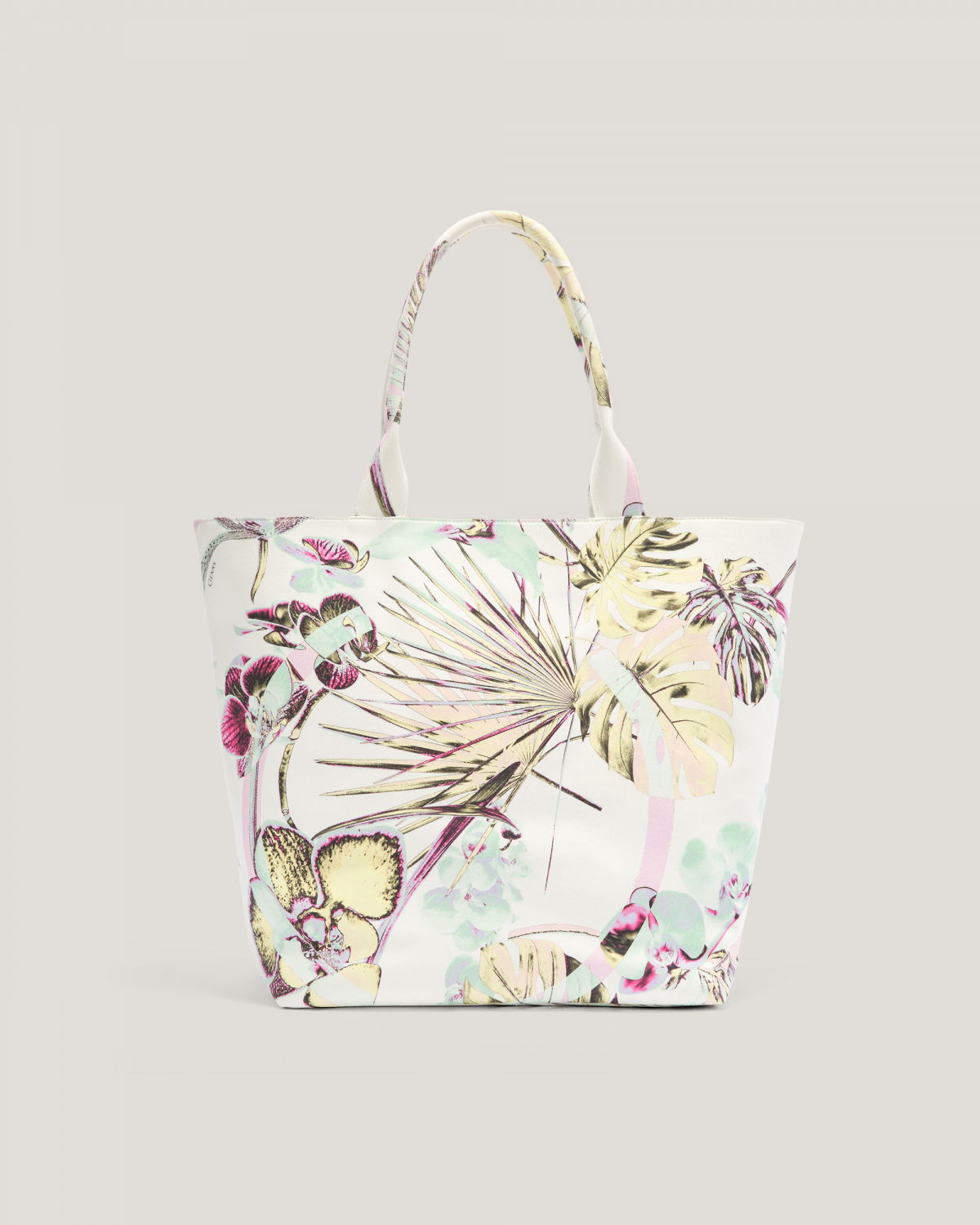 Tote bag with flower jungle print | Spring Summer 2025 | Genny