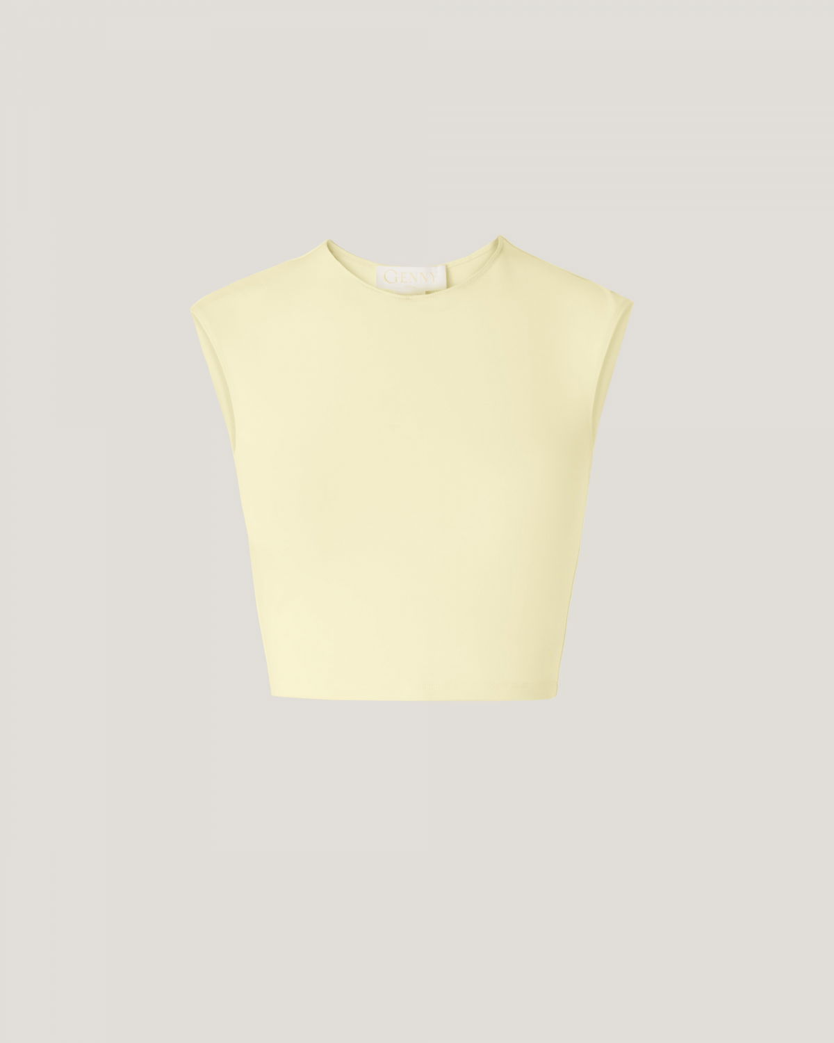 Sleeveless crop top | Spring Summer 2025 | Genny