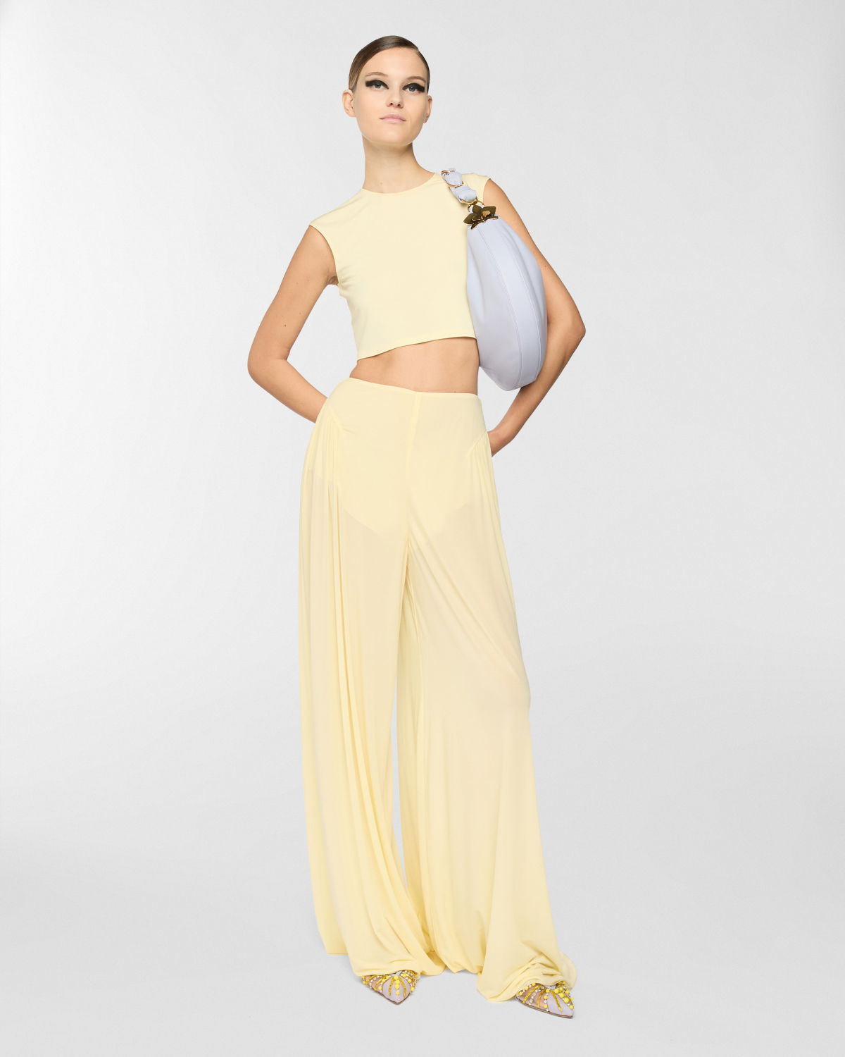 Sleeveless crop top | Spring Summer 2025 | Genny