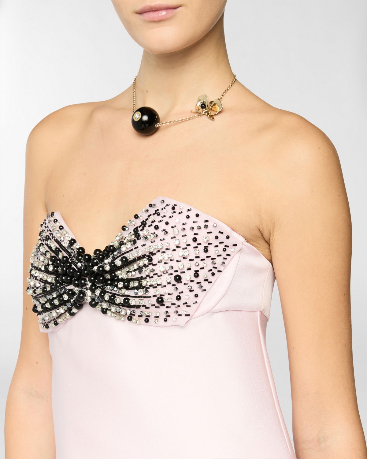 Dress with pearls bra | Spring Summer 2025 | Genny