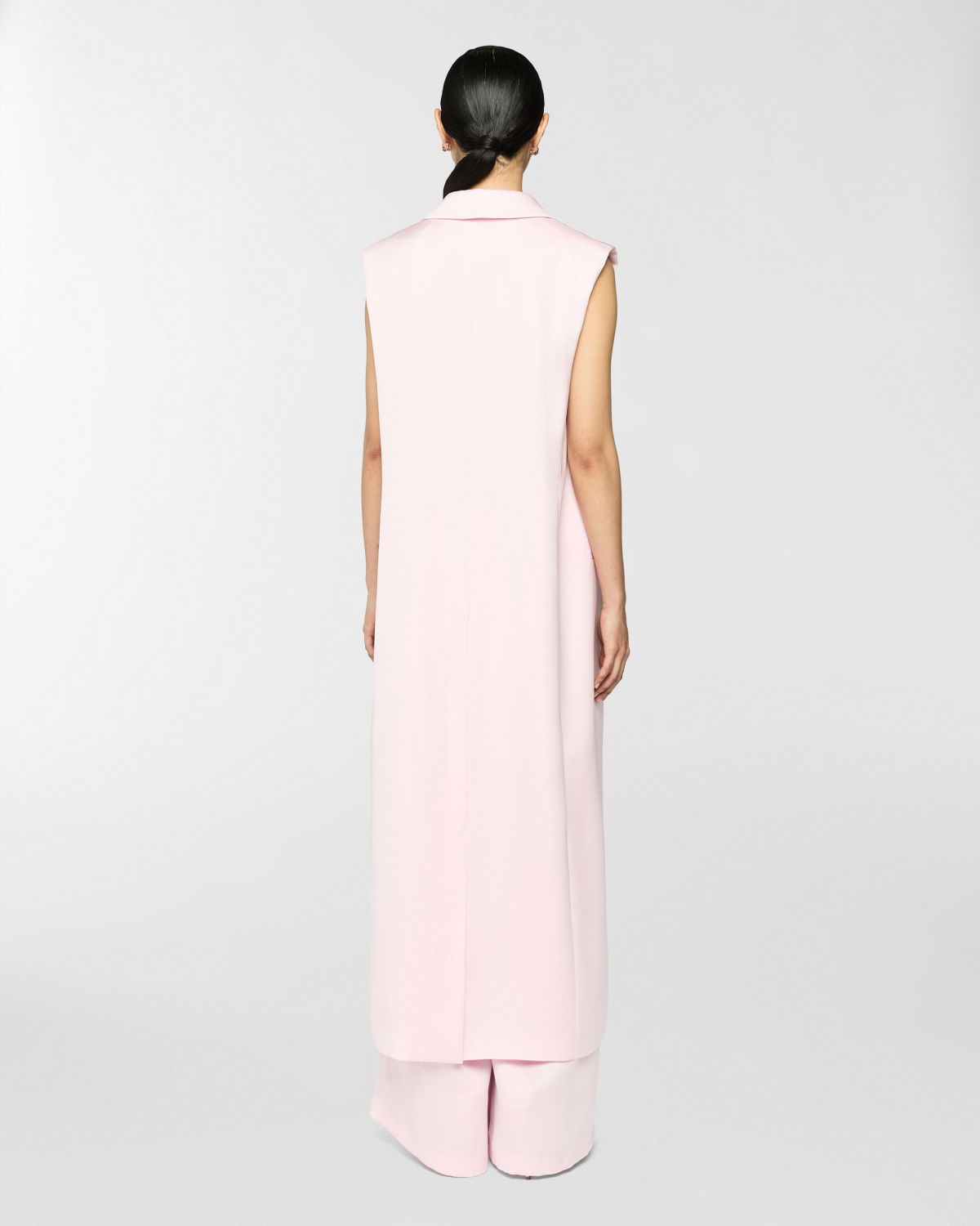 Long satin gilet | Spring Summer 2025 | Genny