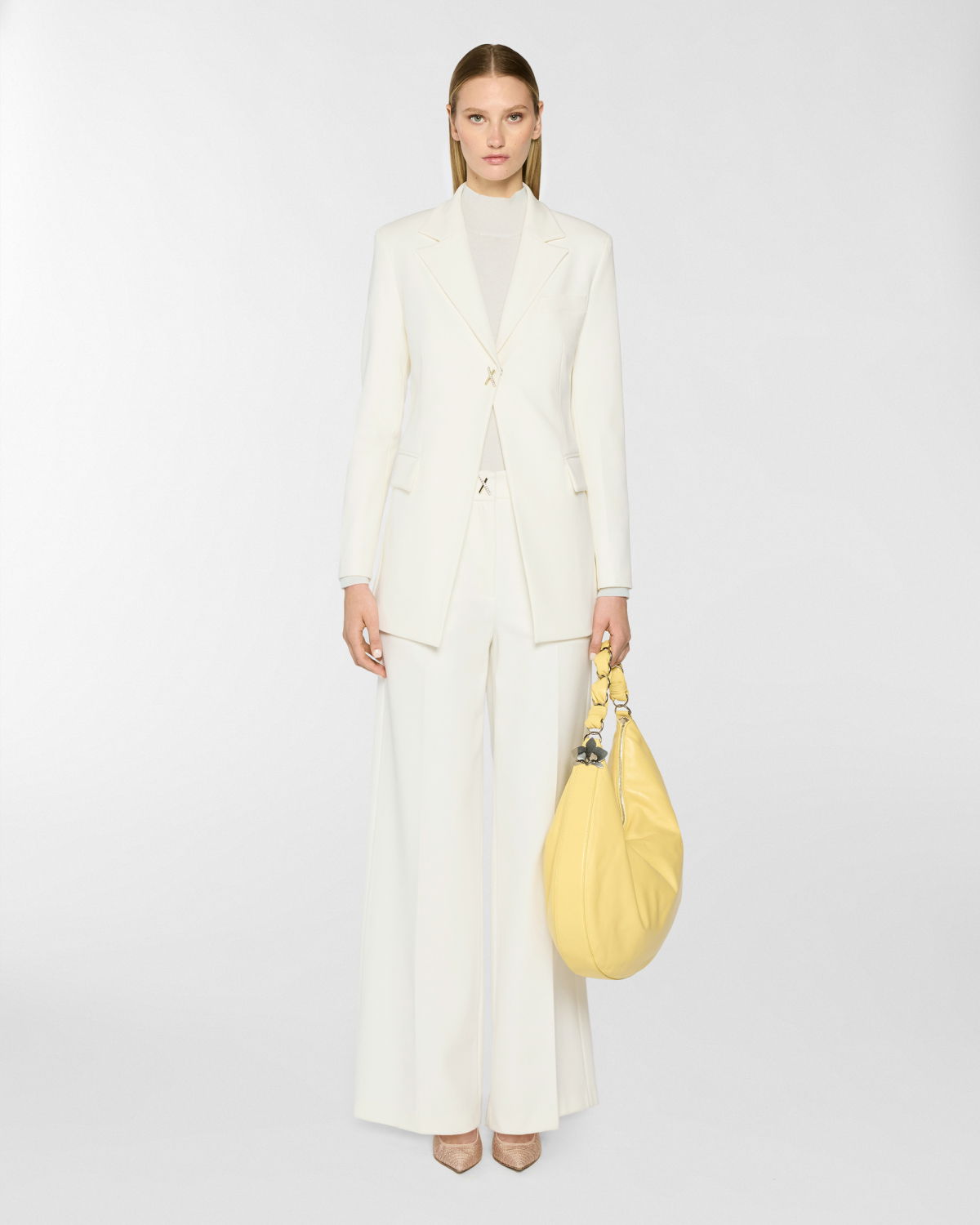 Tailored palazzo pants | Pre Fall Collection 2025-26 | Genny