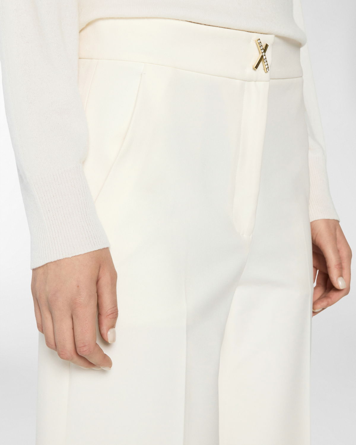 Tailored palazzo pants | Pre Fall Collection 2025-26 | Genny
