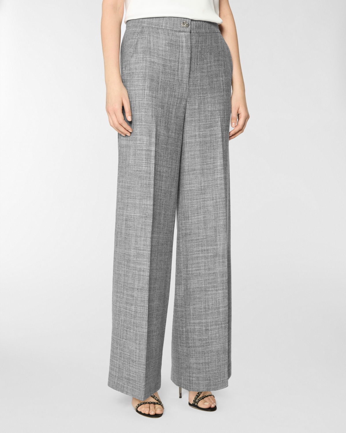 Tailored palazzo pants | Pre Fall Collection 2025-26 | Genny