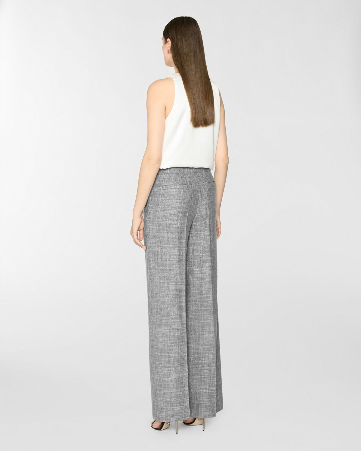 Tailored palazzo pants | Pre Fall Collection 2025-26 | Genny