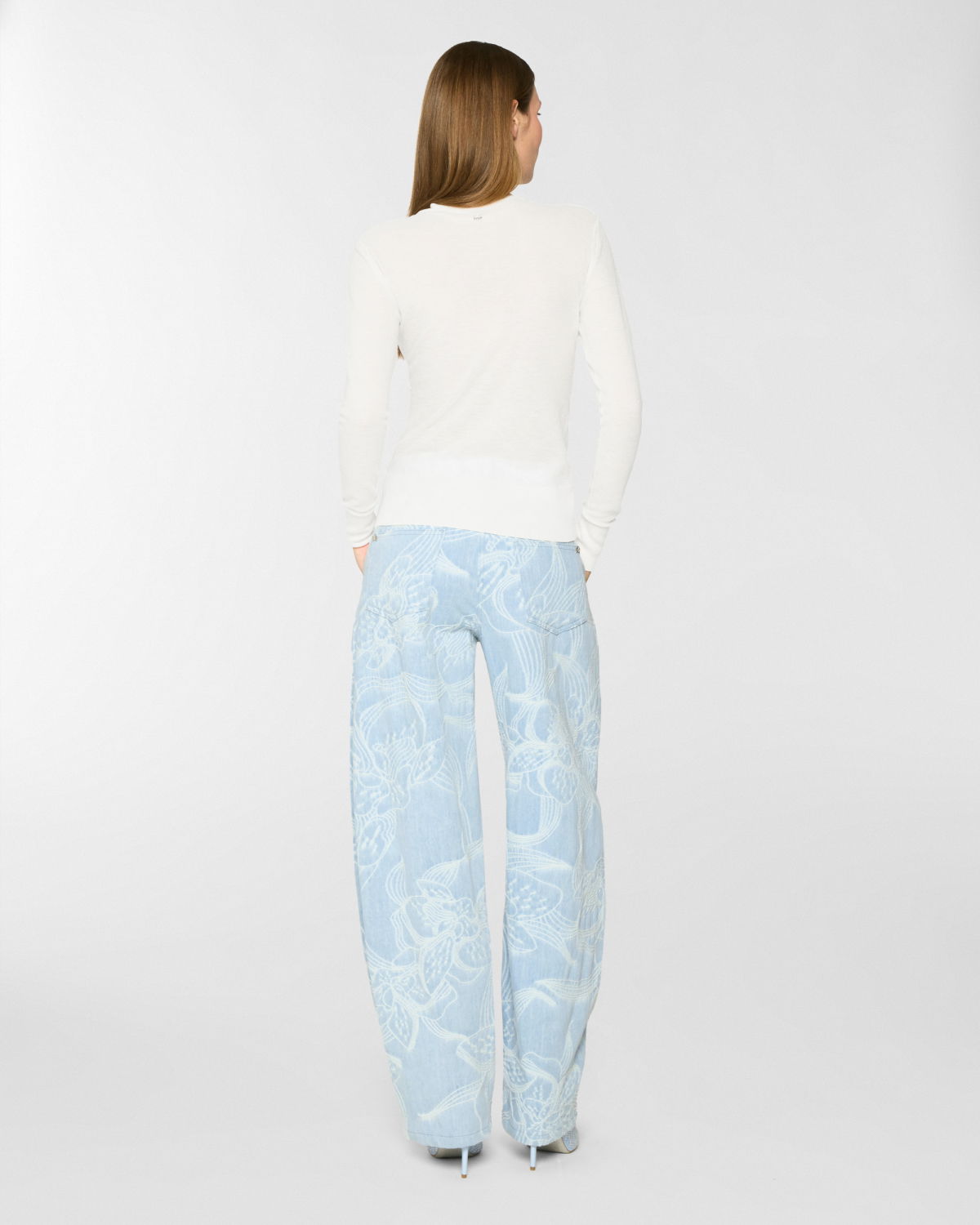 Crewneck wool sweater | Pre Fall Collection 2025-26 | Genny