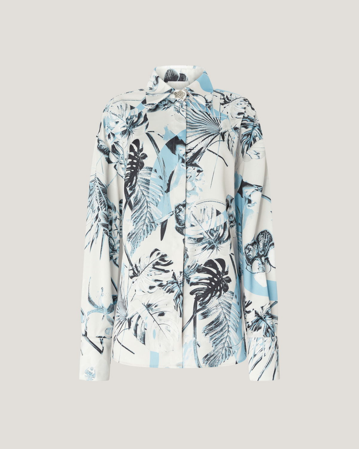 Oversized Anversa Jungle print shirt | Pre Fall Collection 2025-26 | Genny