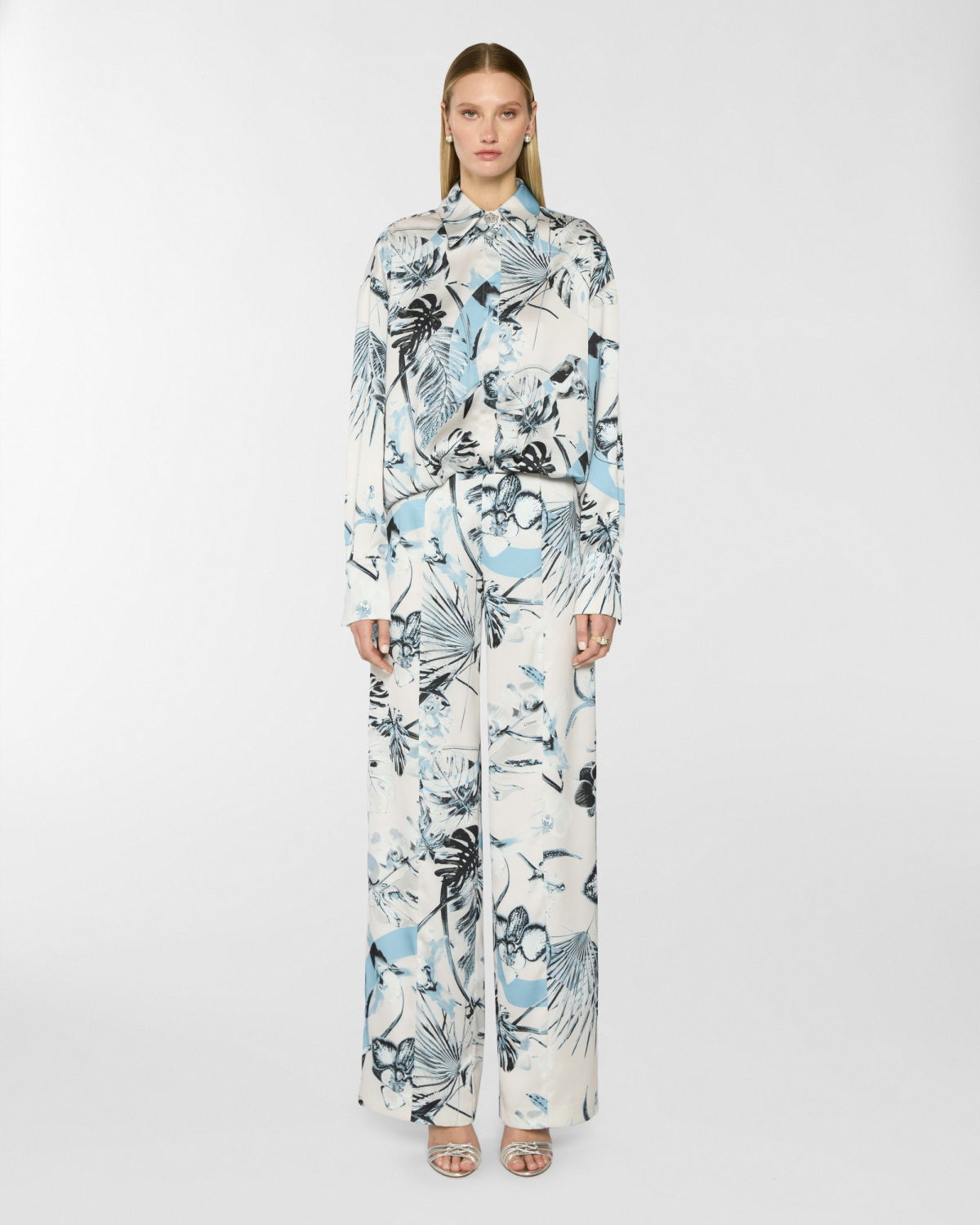 Oversized Anversa Jungle print shirt | Pre Fall Collection 2025-26 | Genny
