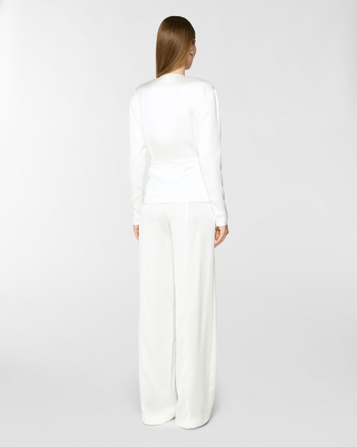 Wrap blouse with rhinestones | Pre Fall Collection 2025-26 | Genny