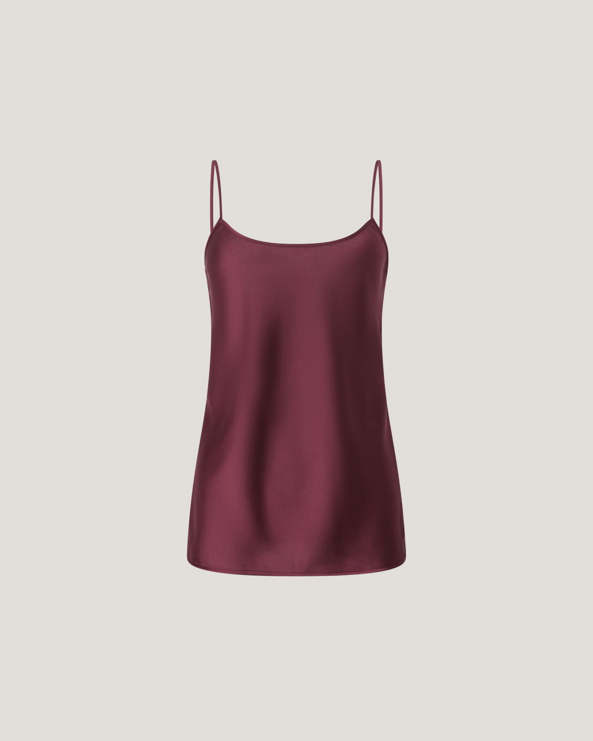 Satin top with thin straps | Pre Fall Collection 2025-26 | Genny