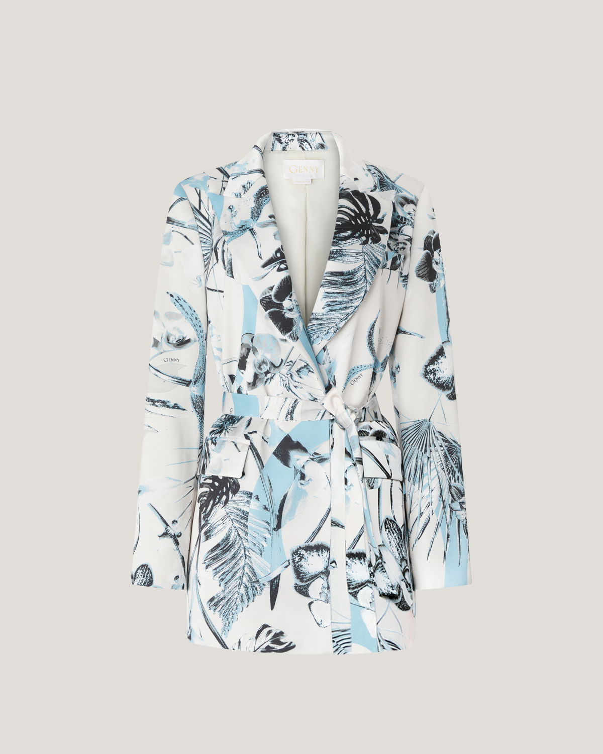 Anversa Jungle deconstructed blazer | Pre Fall Collection 2025-26 | Genny