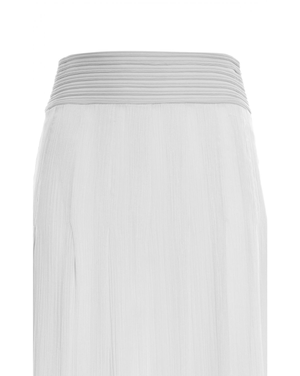 Pleated crepe maxi-skirt | Sale, -40% | Genny