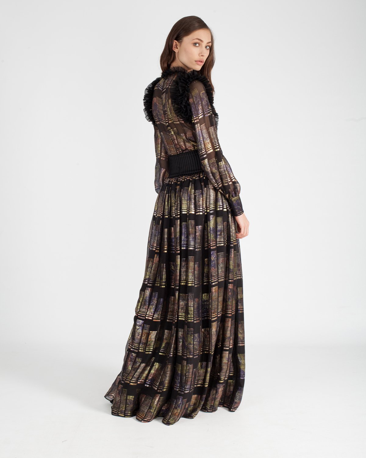 Printed ruffle dress | Temporary Flash Sale | Genny