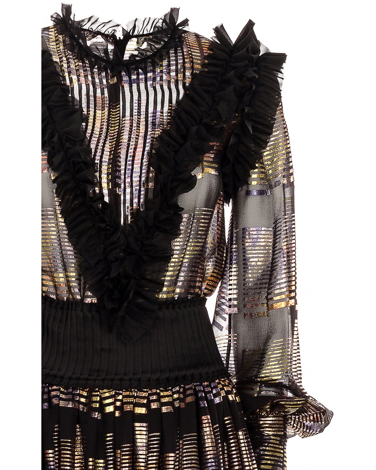Printed ruffle dress | Temporary Flash Sale | Genny