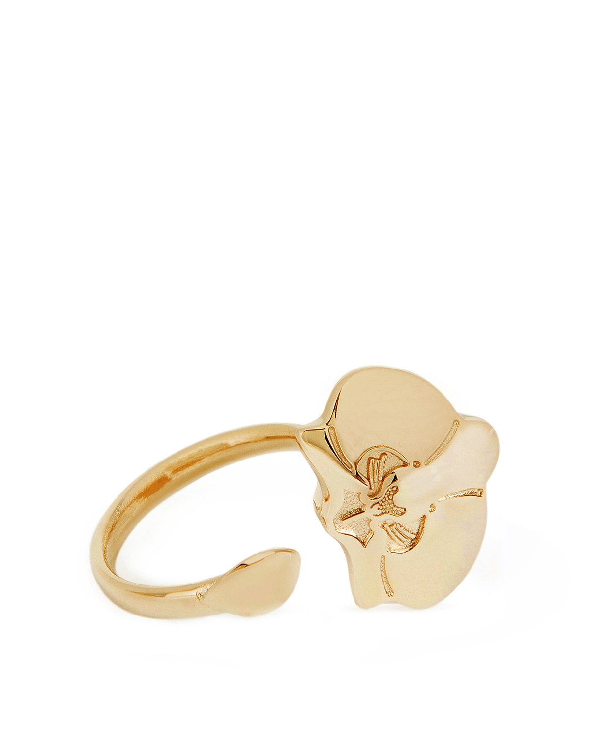 Open gold-plated ring | Accessories, Jewelry, Gifts, Accessories, Cruise 2023 Collection, Valentine's Day, Mother's Day | Genny