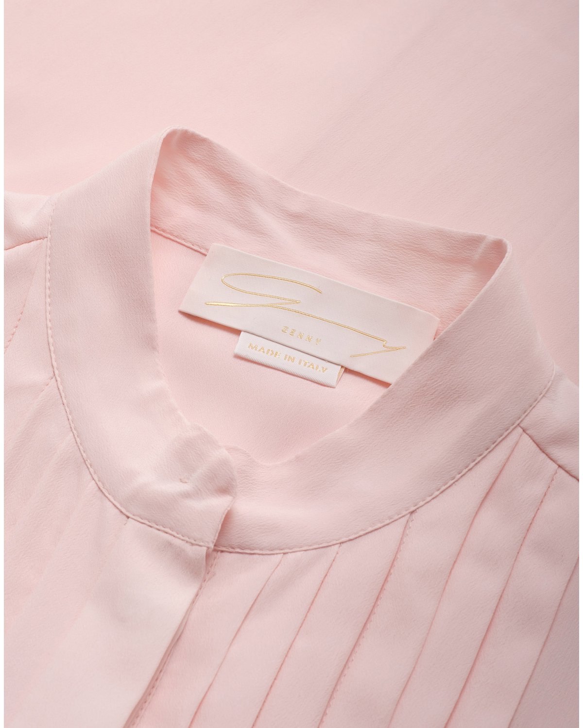 Pink sleeveless pleated blouse | Temporary Flash Sale | Genny