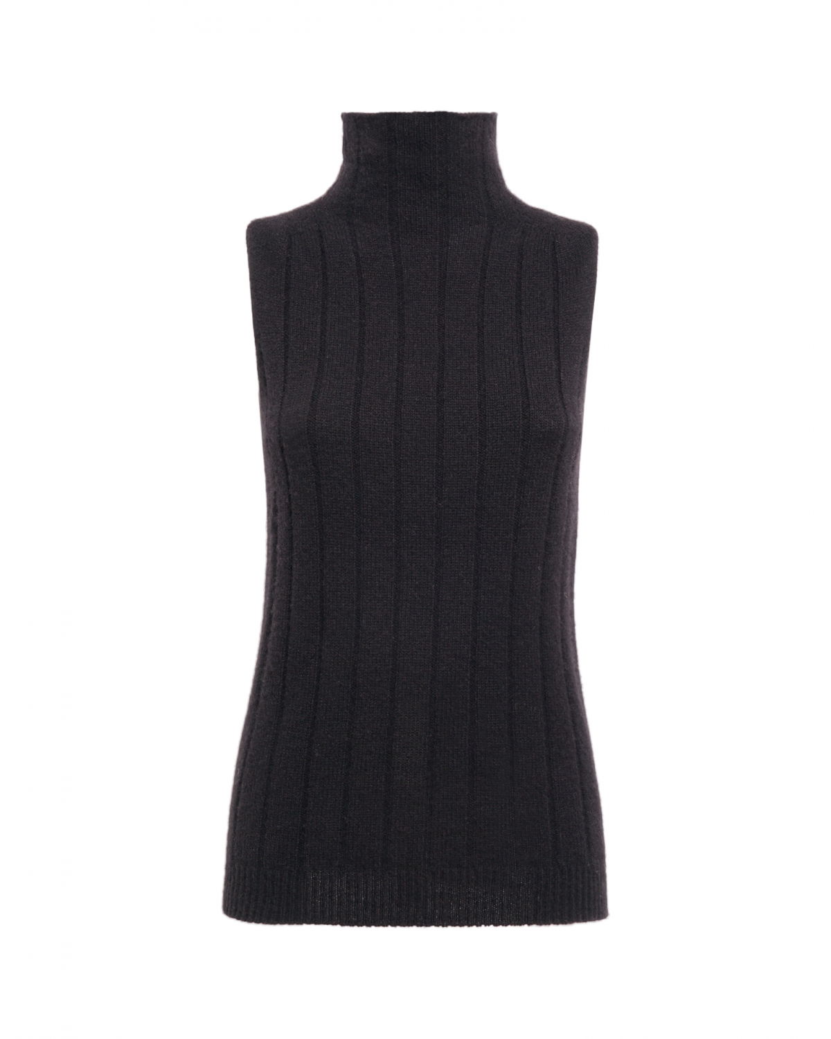 Black cashmere turtleneck | Sale | Genny