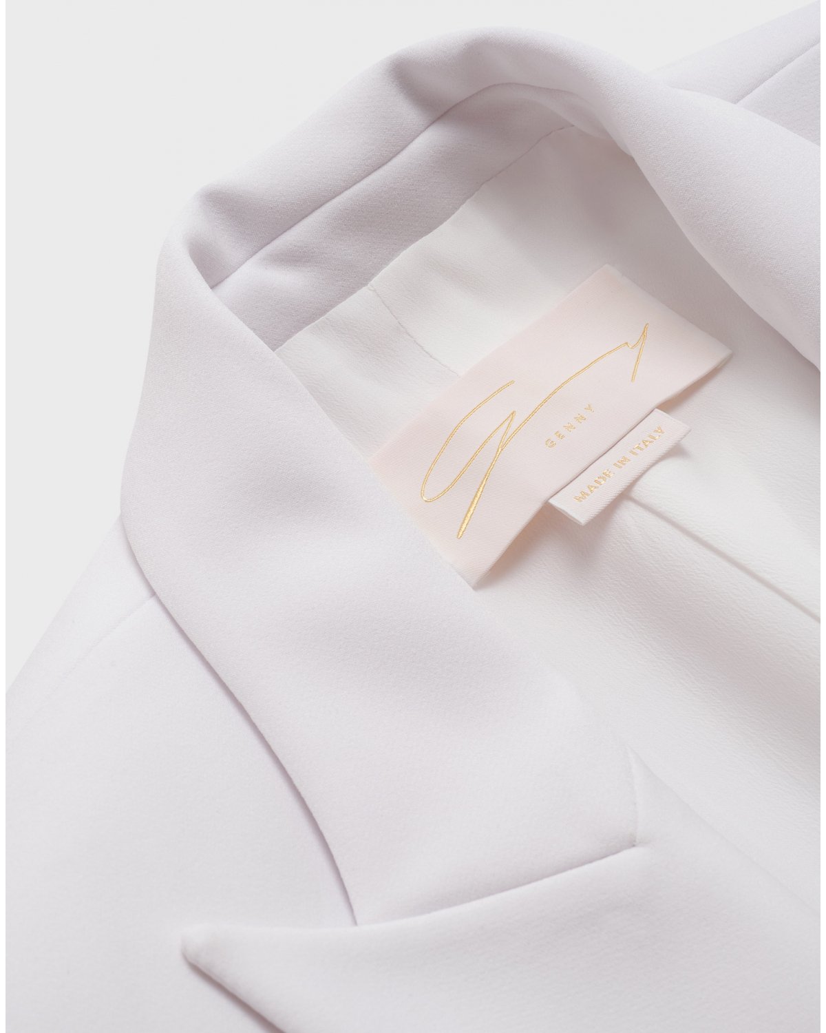 White long blazer jacket | -30% | Genny