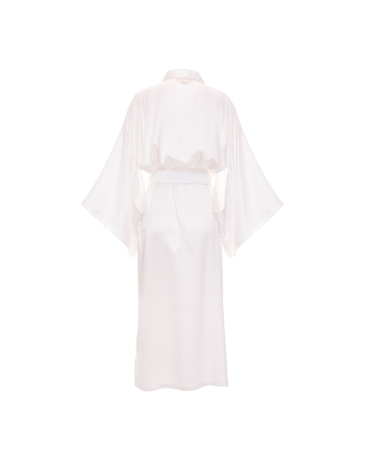 Long silk white kimono | Homewear & Lingerie | Genny