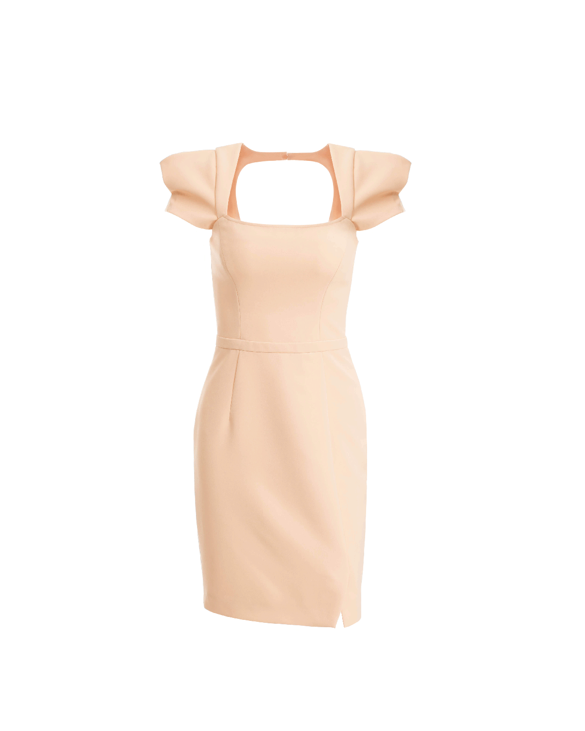Pink puffed sleeve cocktail dress | -40% | Genny