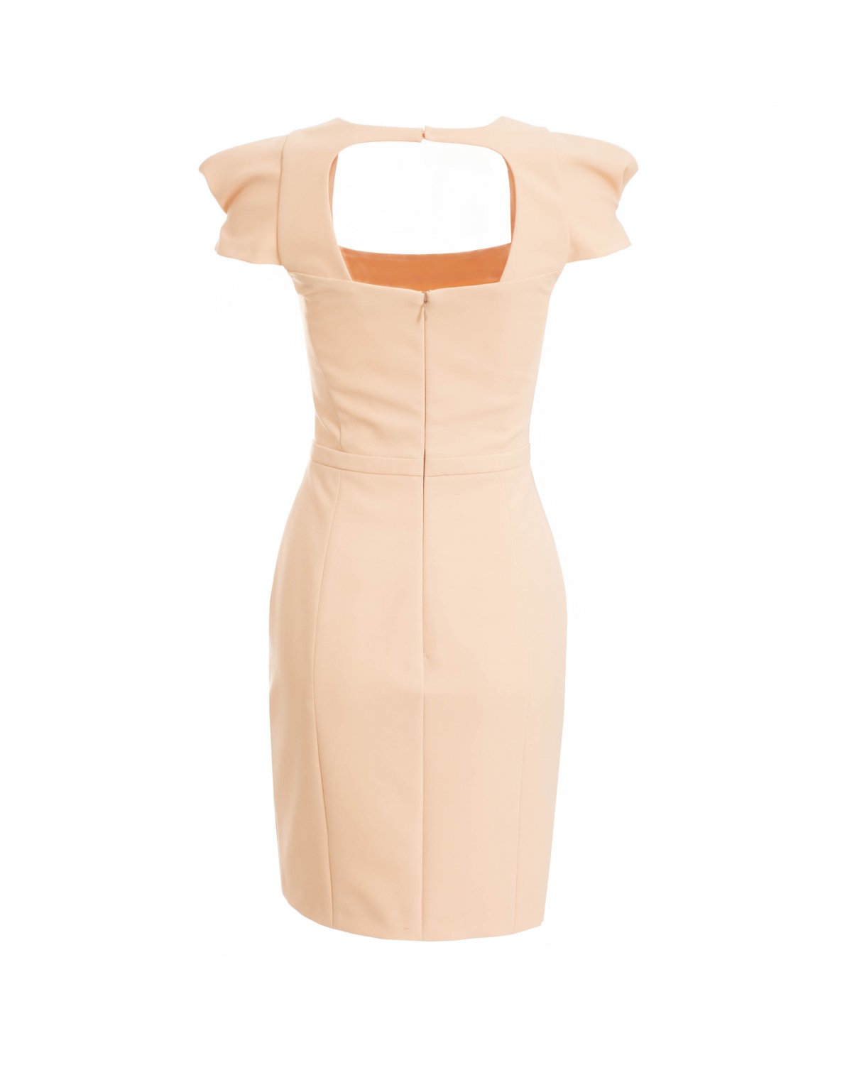 Pink puffed sleeve cocktail dress | -40% | Genny