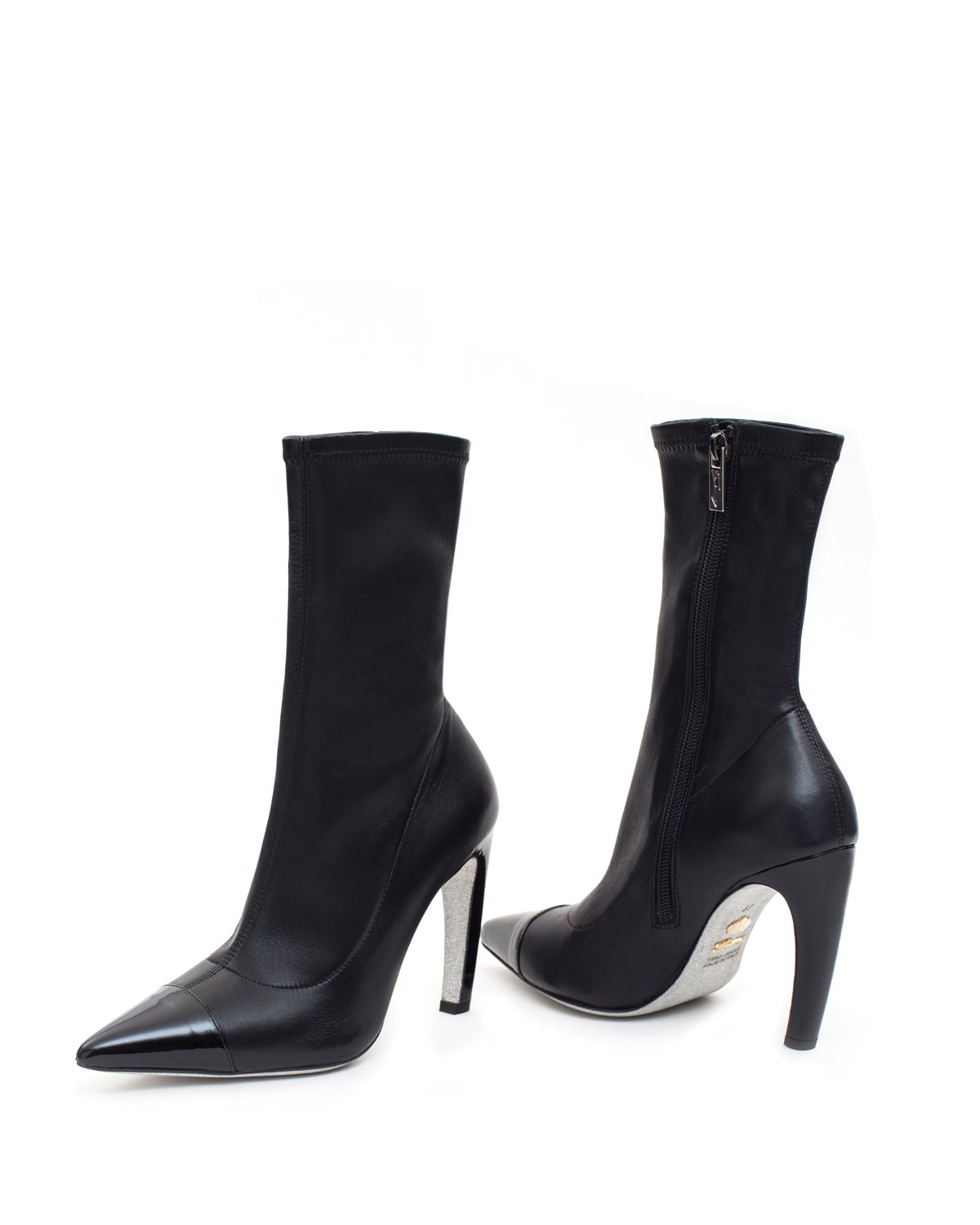 Black nappa ankle boots | Sale, -30%, Accessories | Genny