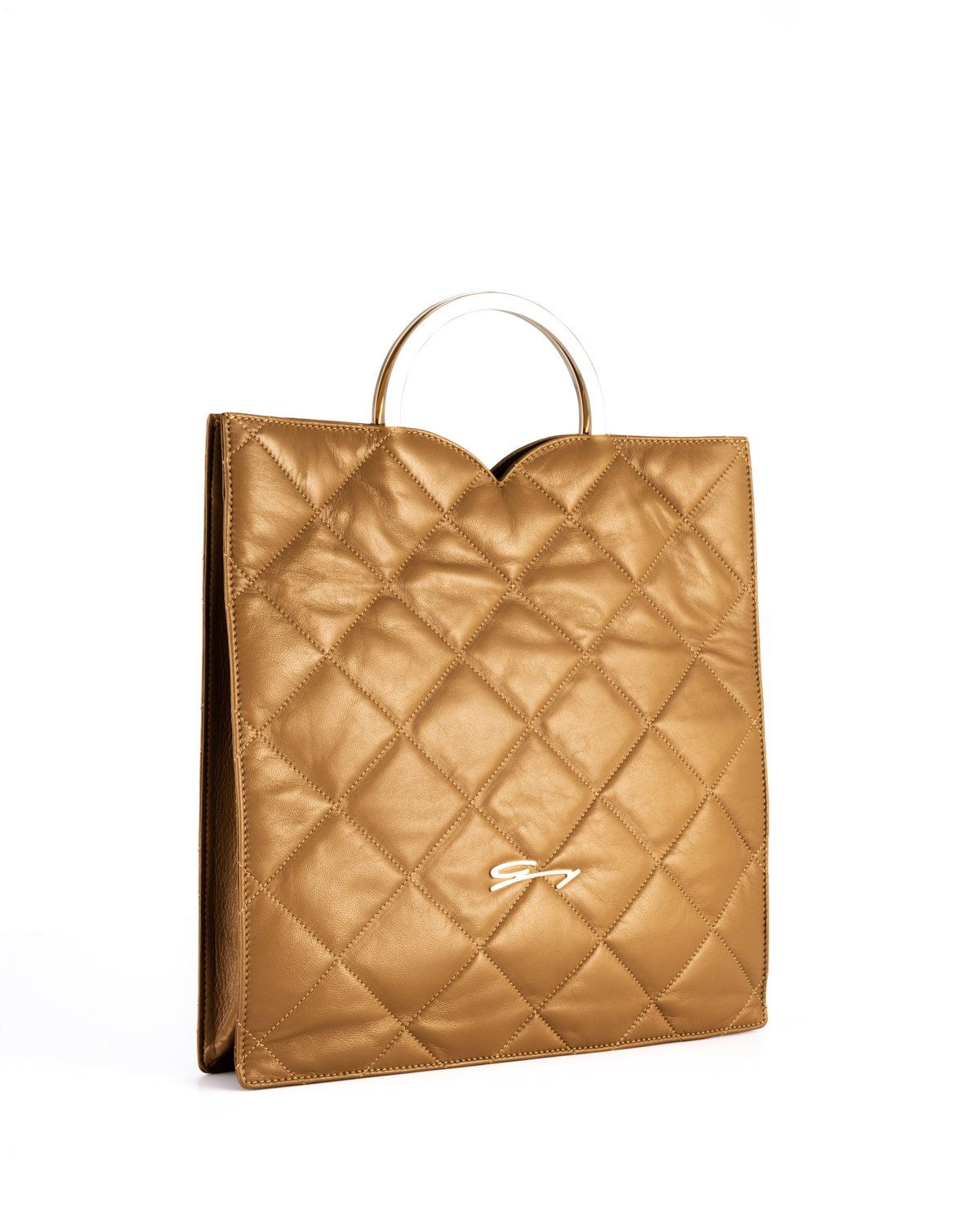 Square quilted leather bag | Accessories, -40% | Genny