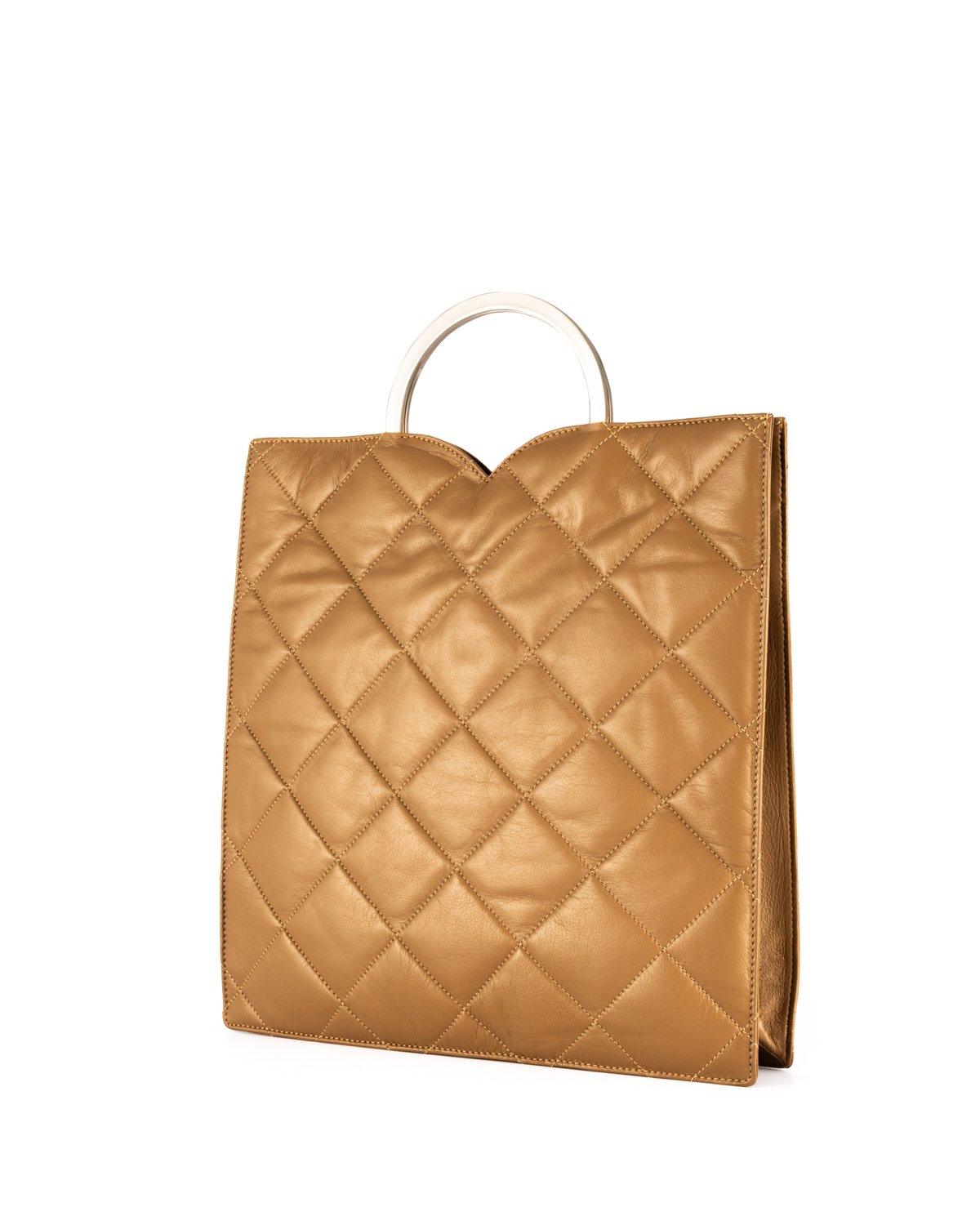 Square quilted leather bag | Accessories, -40% | Genny