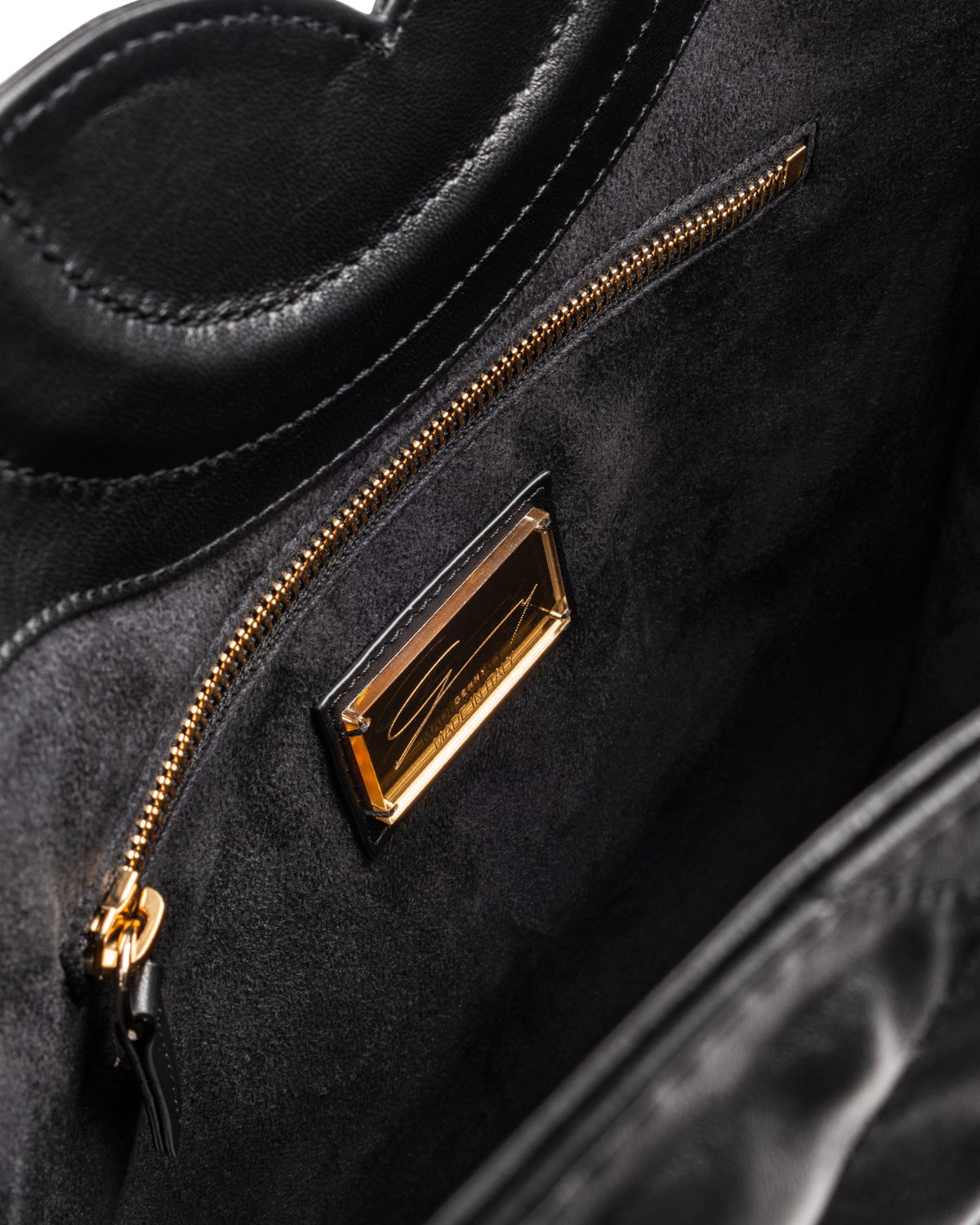 Black leather square bag | Accessories, Sale, -30% | Genny
