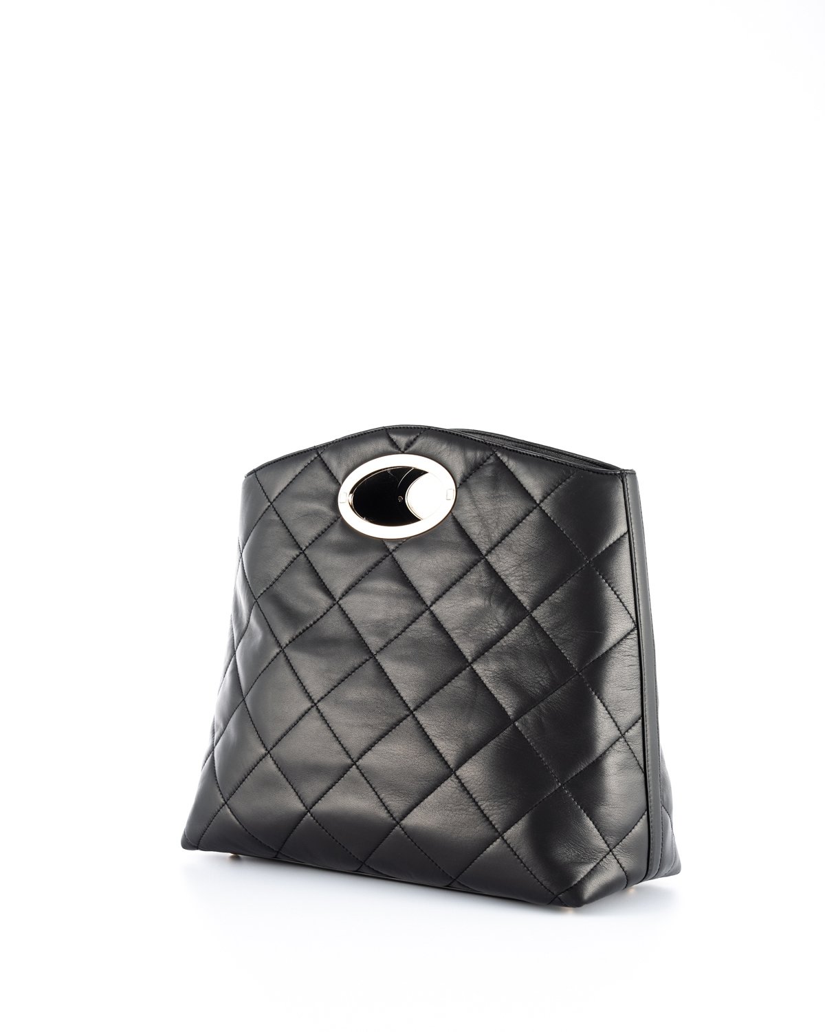 Sara black leather quilted bag | Accessories | Genny