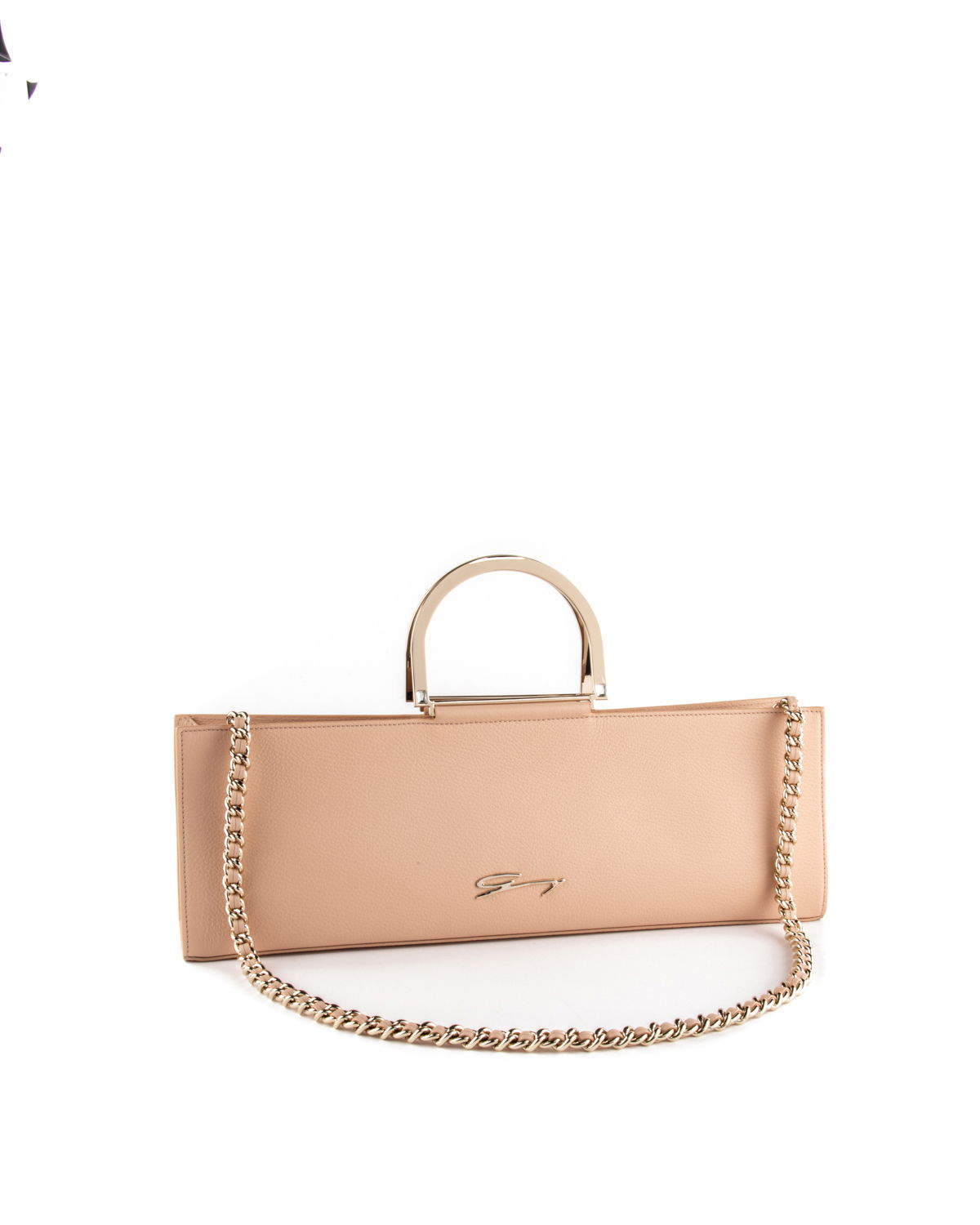 Rectangular pink leather bag | -40% | Genny