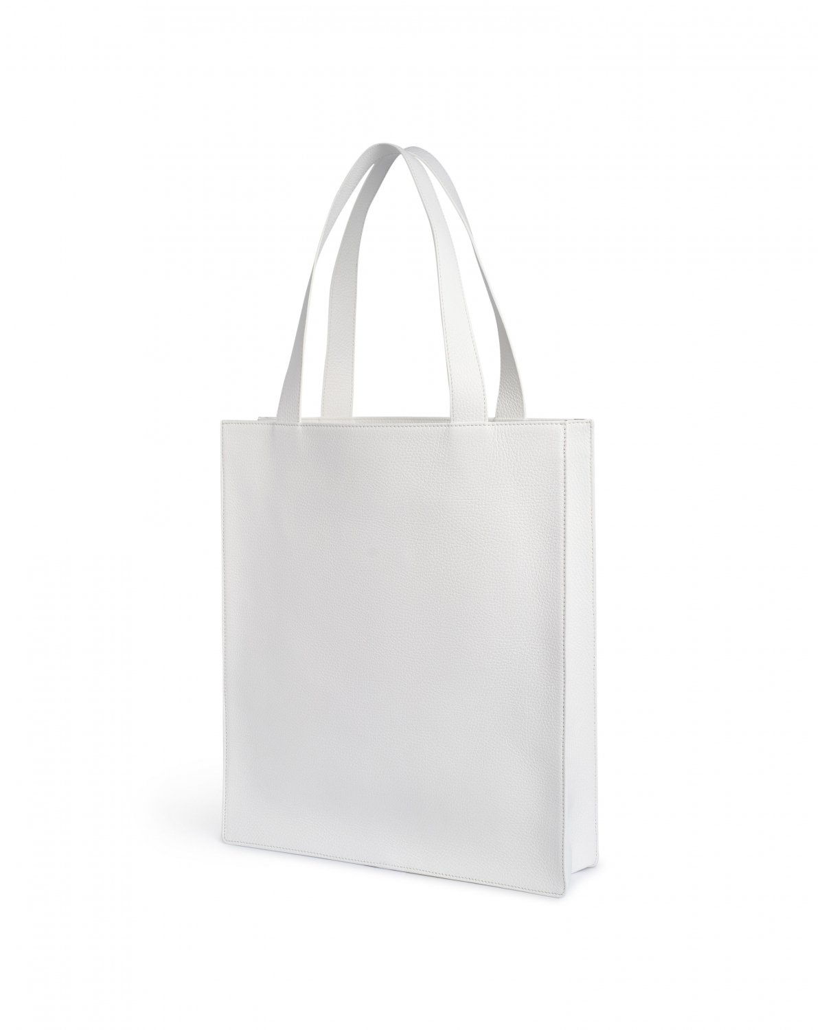 White leather shopper bag | -40% | Genny