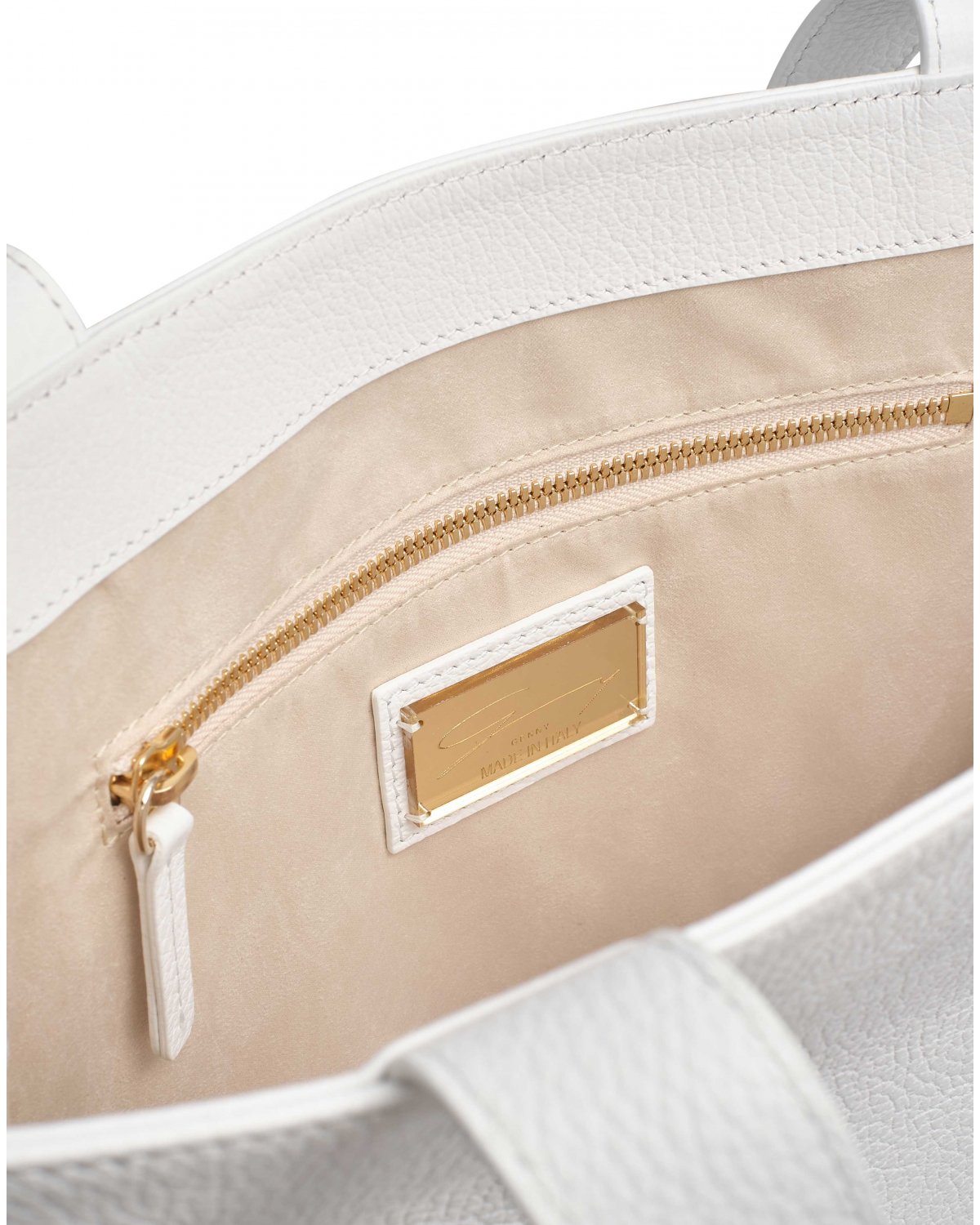 White leather shopper bag | -40% | Genny