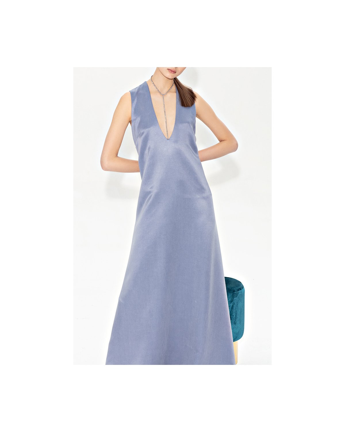 V neck sleeveless dress | Temporary Flash Sale | Genny