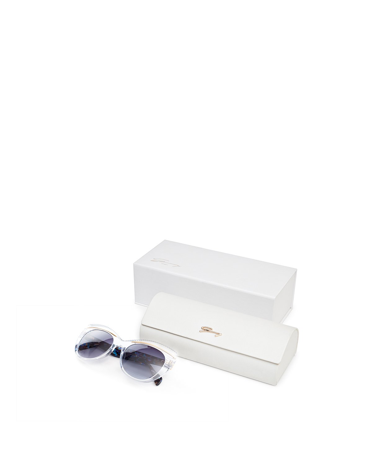 Trasparent cat-eye sunglasses | Accessories | Genny
