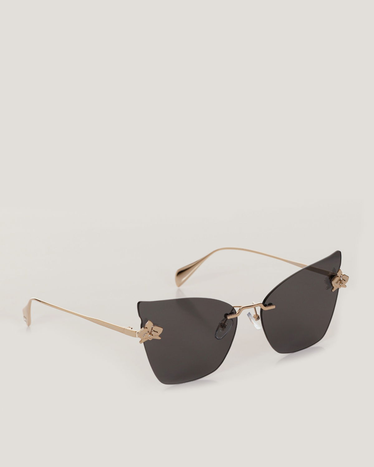 Occhiali da Sole Cat-Eye sfumati con Orchidea | In evidenza, Occhiali da sole, Ricercabili, Regali di lusso per lei, Fall Winter 2025, Accessori | Genny